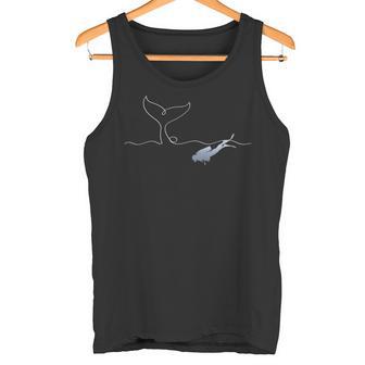 ジンベイザメ、ダイバー タンクトップ - Kawaiitshirt