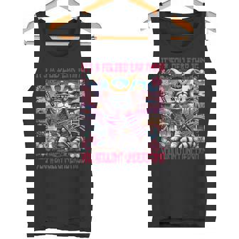 スコティッシュフォールド 耳 折れ 侍風景 タンクトップ - Kawaiitshirt