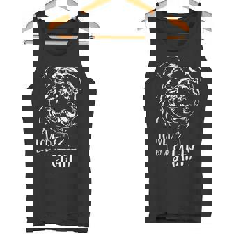 スタッフォードシャー・ブル・テリア 愛されるスタッフィー・ドッグのことわざ タンクトップ - Kawaiitshirt