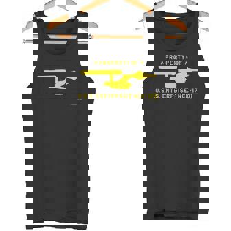 スタートレック オリジナルシリーズ USSエンタープライズプロパティ タンクトップ - Kawaiitshirt