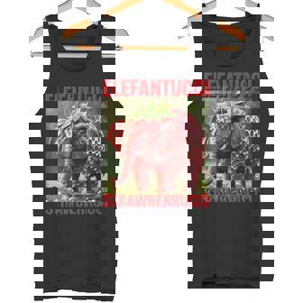 ストロベリーエレファントキッズ ブレイン エレファントゥッチ ストロベルルッチ タンクトップ - Kawaiitshirt