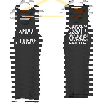 セキュリティクリアランス タンクトップ - Kawaiitshirt