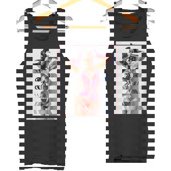 セクシーガールグラフィックtシャツ セクシー巨乳sfピンナップガール 長袖tシャツ タンクトップ - Kawaiitshirt