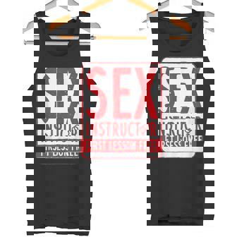 セックスインストラクター、バチェラーパーティー、面白いバチェラーパーティーのアイデア タンクトップ - Kawaiitshirt