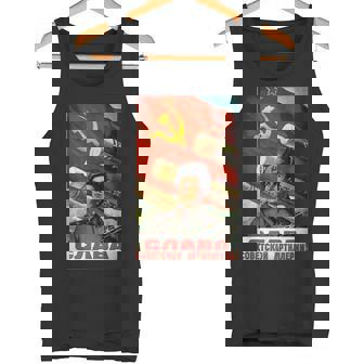 ソビエトtシャツ ソ連プロパガンダ ヴィンテージポスター 砲兵軍 タンクトップ - Kawaiitshirt