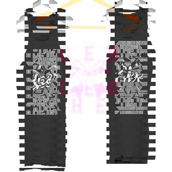 チア コケット 弓 チアリーダー チアリーダー チアガール キッズ タンクトップ - Kawaiitshirt