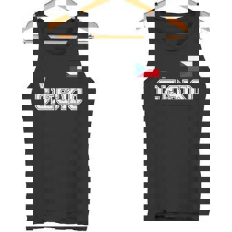 チェコ共和国 胸に Cesko 旗国旗 タンクトップ - Kawaiitshirt