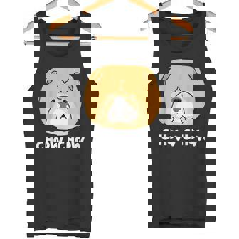 チャウチャウ 脂肪と可愛い ドッグブリード ふわふわチャウチャウ タンクトップ - Kawaiitshirt