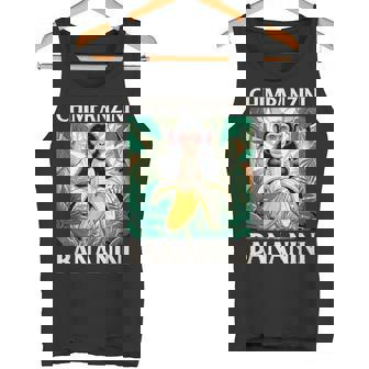 チンパンジーニ バナニーニ イタリアン ブレイン ロート ミーム タンクトップ - Kawaiitshirt