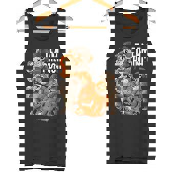 チームパンチ パンチくん 日本 赤ちゃん 猿 かわいい タンクトップ - Kawaiitshirt