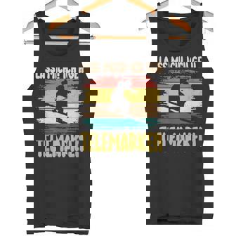 テレマーク Lass Mich Ich Geh Telemarken スキー タンクトップ - Kawaiitshirt