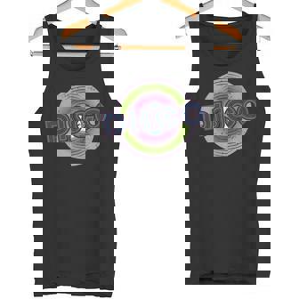 ディスコビニールレコード タンクトップ - Kawaiitshirt