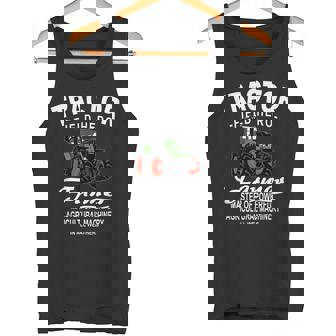 トラクター、トラクター、トラクター、農業 タンクトップ - Kawaiitshirt