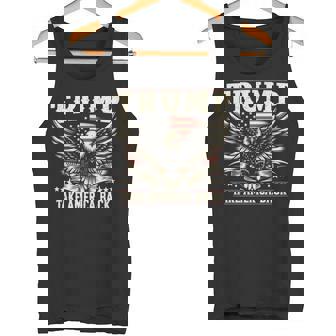 トランプ 2024 テイク・アメリカ・バック トランプ大統領 長袖tシャツ タンクトップ - Kawaiitshirt