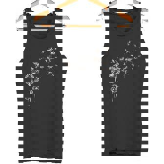 トンボ タンポポ タンクトップ - Kawaiitshirt