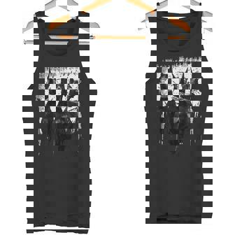 ドーベルマン・ピンシャー 黒と白の犬の恋人 タンクトップ - Kawaiitshirt