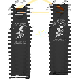 ネイビーシービーズ俺たちが造る-俺たちは戦う タンクトップ - Kawaiitshirt