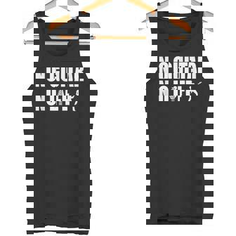 ノーギターノーライフ ギター好き ギター エレキギター ポップ音楽 ロック音楽 軽音部 バンド タンクトップ - Kawaiitshirt