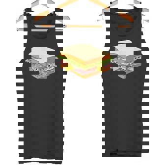 ハム&チーズサンドイッチ タンクトップ - Kawaiitshirt