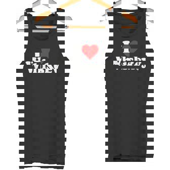 ハートウイスキーウイスキーが大好き タンクトップ - Kawaiitshirt