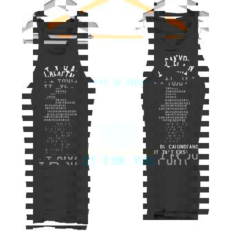 バイナリコーディング I Can Explain It コンピューターコーディングプログラマー タンクトップ - Kawaiitshirt