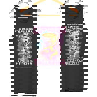 バレリーナ カプチーナ Ai ジェネラーレ カラッテレ イタリアーノ ブレイン ロート タンクトップ - Kawaiitshirt