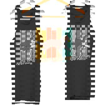 ビンテージ レッドボーダーコリー 犬 お父さん 犬 飼い主 父の日 タンクトップ - Kawaiitshirt