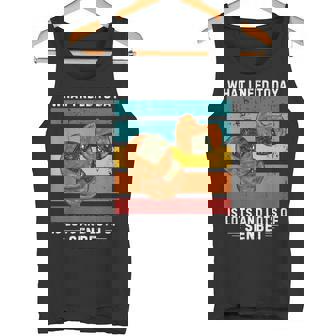 ビンテージ今日必要なのはたくさんのおせんべい タンクトップ - Kawaiitshirt