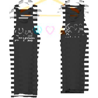 ピース・ラブ・バドミントン アイ・ラブ・バドミントン 長袖tシャツ タンクトップ - Kawaiitshirt