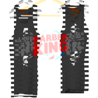 ファニー バーバー キング ヘアスタイリスト ヘアドレッサー バーバーショップ ポール タンクトップ - Kawaiitshirt