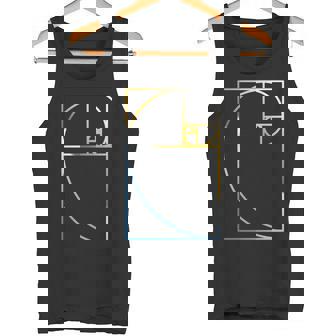 フィボナッチ黄金比幾何学数学tシャツ 長袖tシャツ タンクトップ - Kawaiitshirt