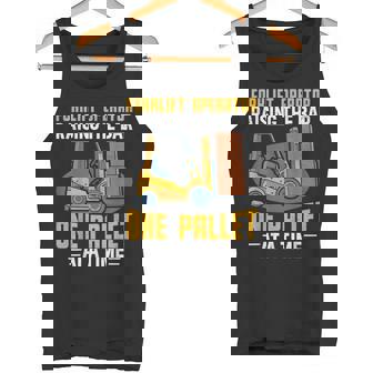 フォークリフト オペレーター レイジングバー パレット フォークリフトドライバー タンクトップ - Kawaiitshirt