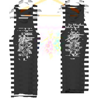 フラダンスを踊る猫 タンクトップ - Kawaiitshirt