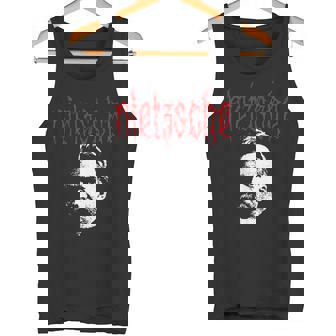 フリードリヒ・ニーチェ-金属の哲学者の設計 タンクトップ - Kawaiitshirt