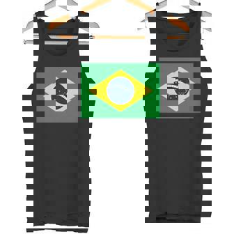 ブラジル レディース メンズ キッズ 左胸 ブラジル国旗 タンクトップ - Kawaiitshirt