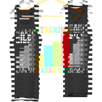 ブロックブロック-積み重ねスキルの最大化 タンクトップ - Kawaiitshirt