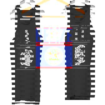 ベリーズ ベリーズの国旗 タンクトップ - Kawaiitshirt