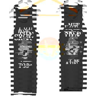 ボウリング私はかなり印象的です面白いビンテージボウラーダジャレ タンクトップ - Kawaiitshirt