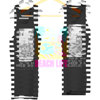 マーメイドビーチライフ 長袖tシャツ タンクトップ - Kawaiitshirt