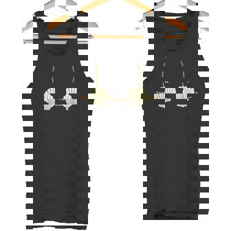 マーメイド貝殻ビキニトップ 面白い タンクトップ - Kawaiitshirt