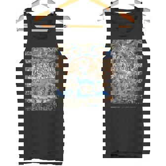 ミケランジェロ 最後の審判 フレスコ画 1536-1541 年の作品 タンクトップ - Kawaiitshirt