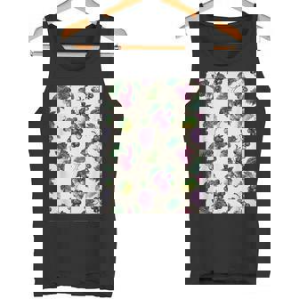 ミニマリストのブドウ柄アート。 タンクトップ - Kawaiitshirt