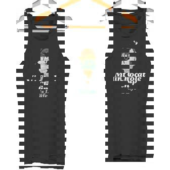 ミント・チョコレート・チップ・アイスクリームは人生だ タンクトップ - Kawaiitshirt