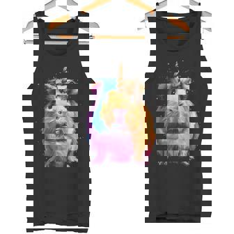 モルモット ユニコーン ギニコーン 面白い ペット モルモット好き 長袖tシャツ タンクトップ - Kawaiitshirt