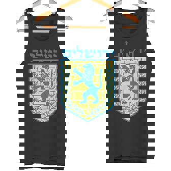 ユダヤのライオンギフト イスラエル ユダヤ人 エルサレム サイン ユダヤ人 ヘブライ語 タンクトップ - Kawaiitshirt