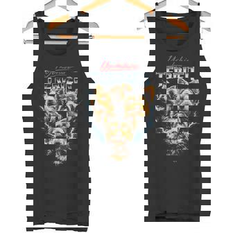 ヨークシャーテリア ヘビーメタル 犬 ブーツレッグスタイル ヨーキー タンクトップ - Kawaiitshirt