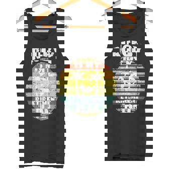 ラグビーは私の退職金制度 ラグビー部の年金受給者 タンクトップ - Kawaiitshirt