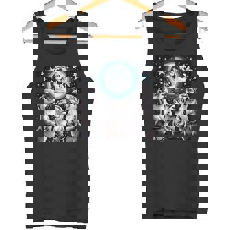 ラッコ マーチ カワウソ ハウリング 月 ヴィンテージ ラッコ タンクトップ - Kawaiitshirt