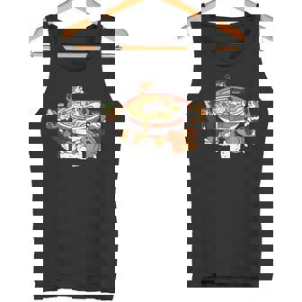 ラーメン 寿司 シェトランド シープドッグ タンクトップ - Kawaiitshirt