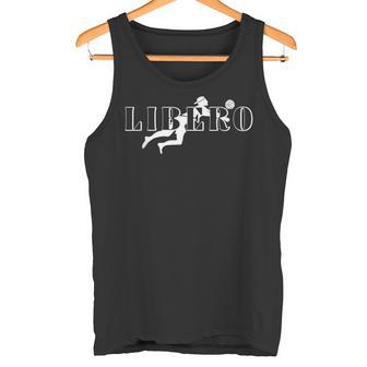 リベロ バレーボール ディフェンシブプレイヤーポジション タンクトップ - Kawaiitshirt